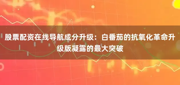 股票配资在线导航成分升级：白番茄的抗氧化革命升级版凝露的最大突破